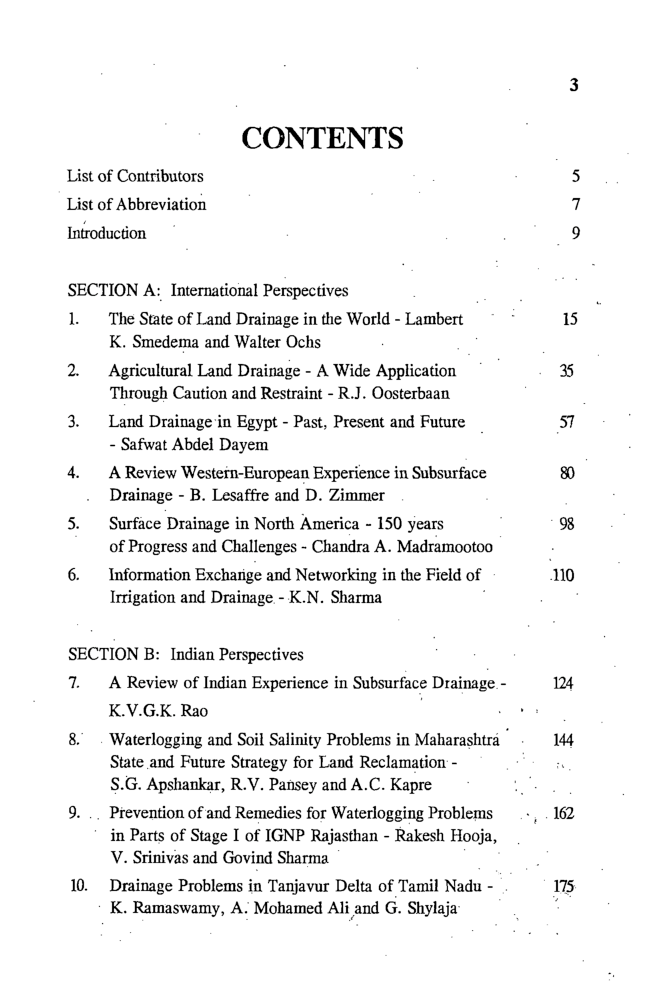 Irrigation Drainage: An International and National Perspective - Page 4