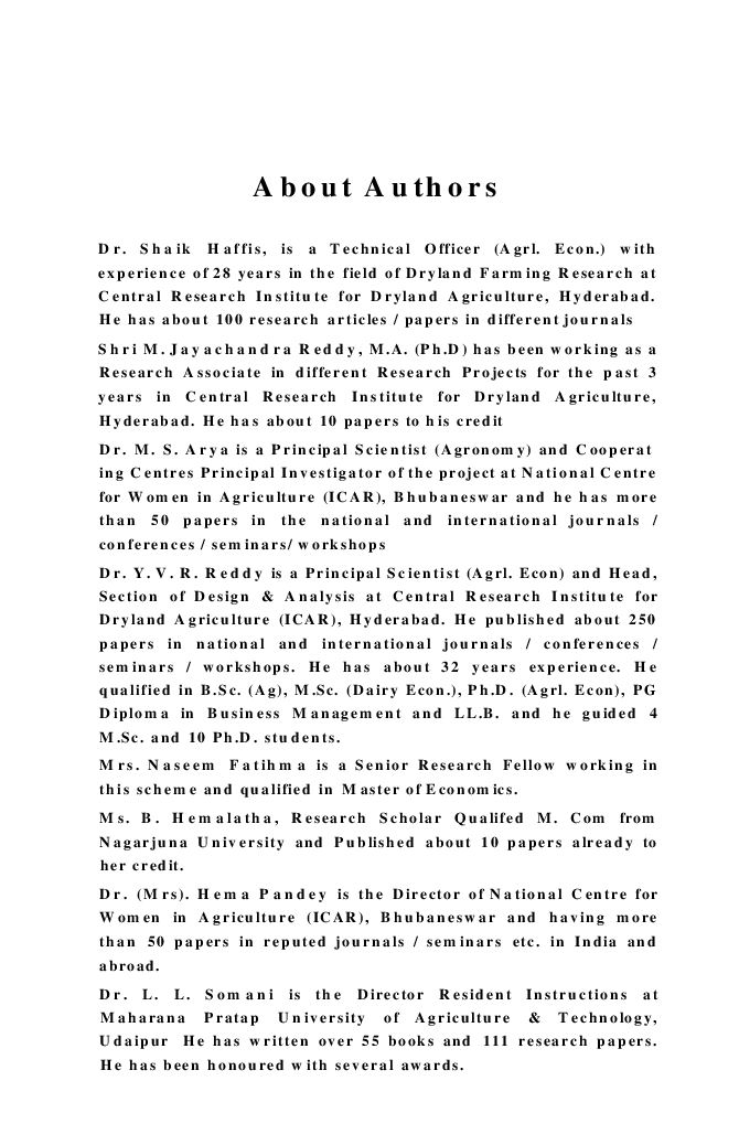 Women and Crop Production Technologies - Page 5