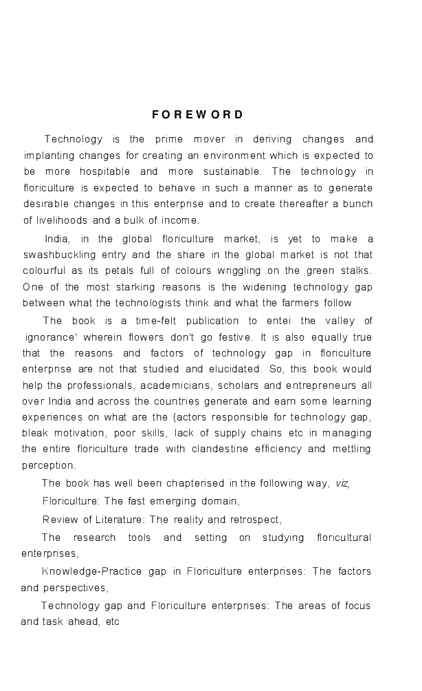 Technology Gap in Floriculture - Page 4