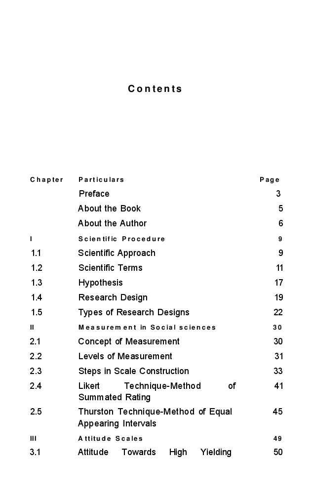 Measurement Techniques in Social Sciences - Page 4