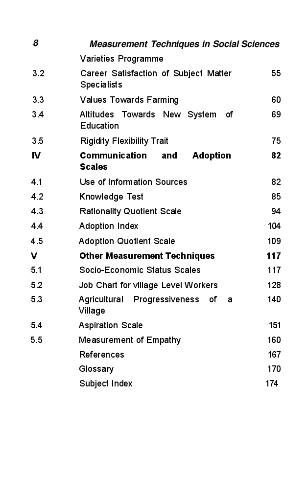 Measurement Techniques in Social Sciences - Page 5