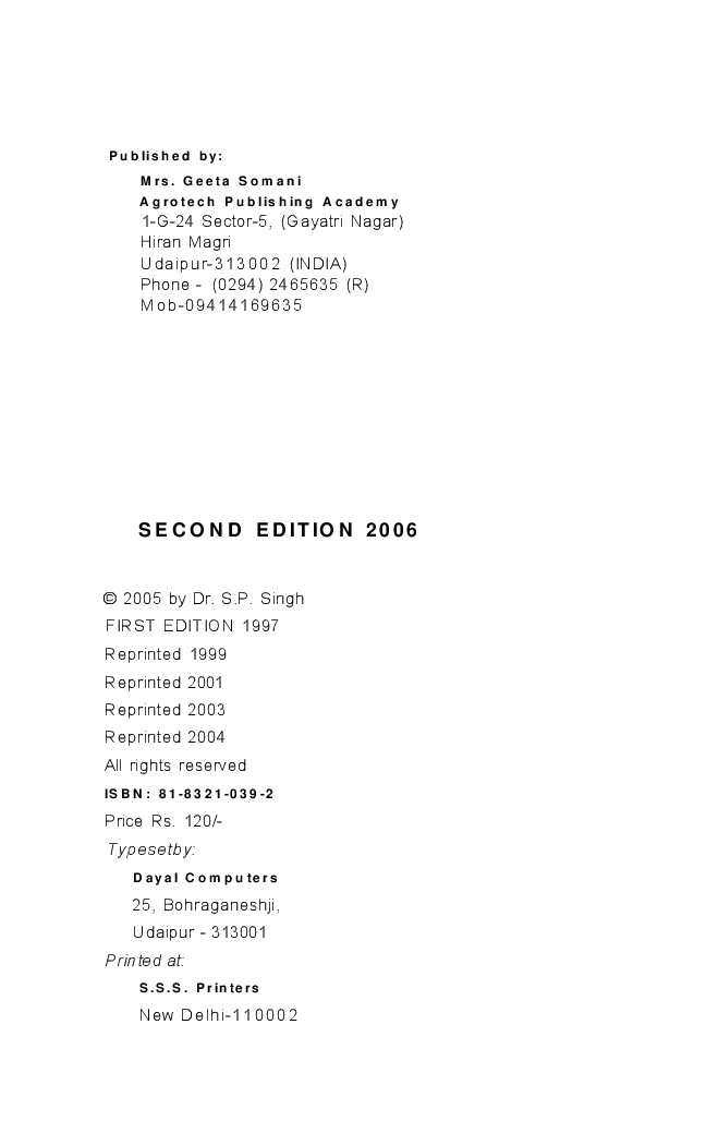 Principles of Vegetables Production - Page 3