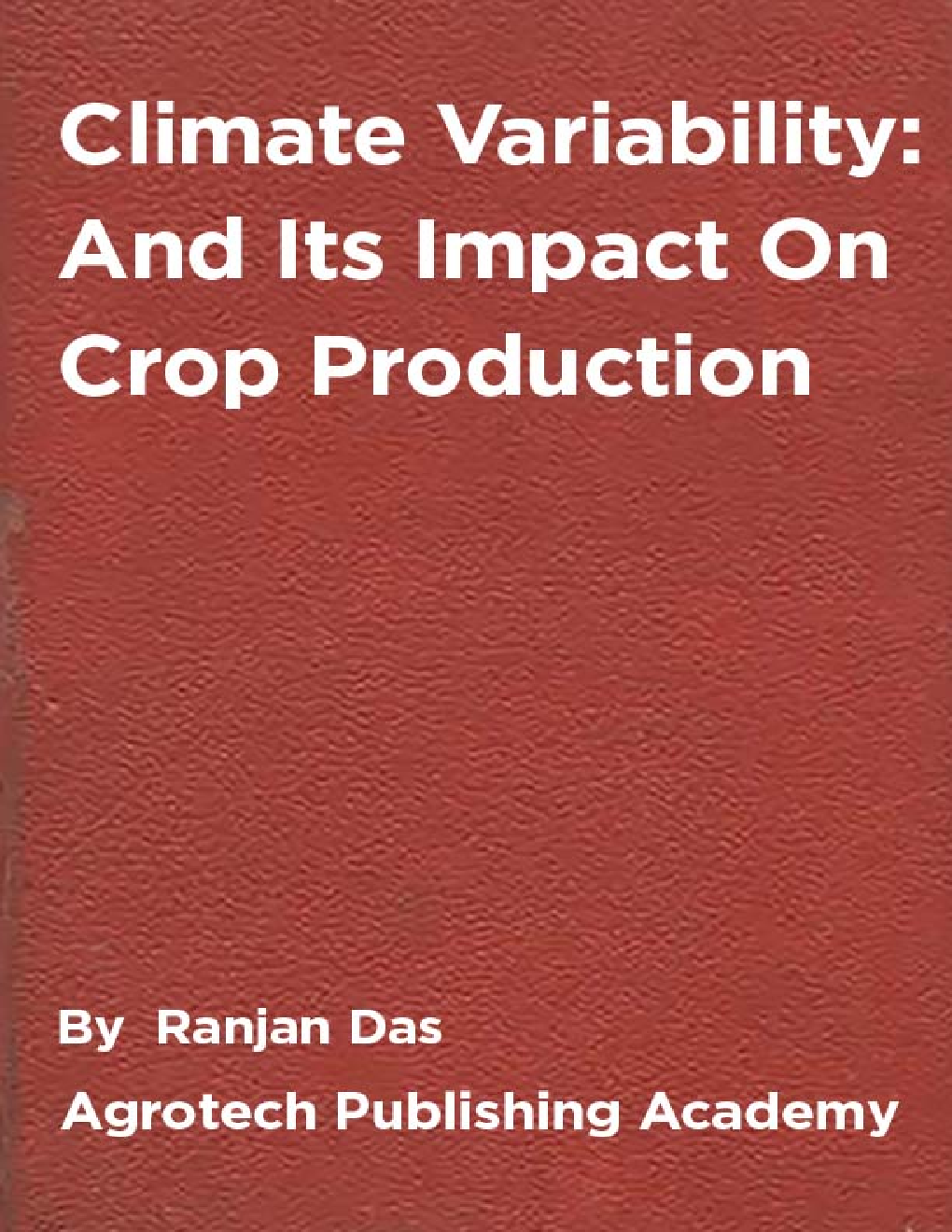 Climate variability and its Impact on Crop Production - Page 1