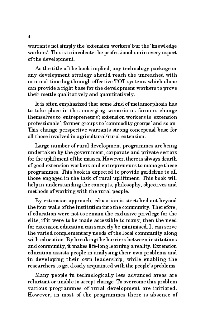 Dimensions of Agricultural Extension - Page 5