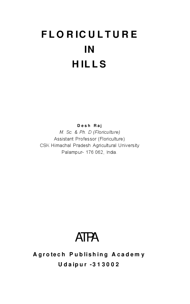Floriculture in Hills - Page 2