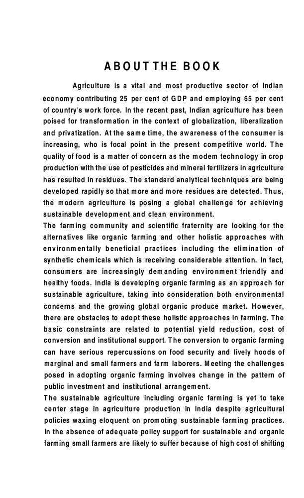 Extension Strategies for Promotion of Organic Farming - Page 5