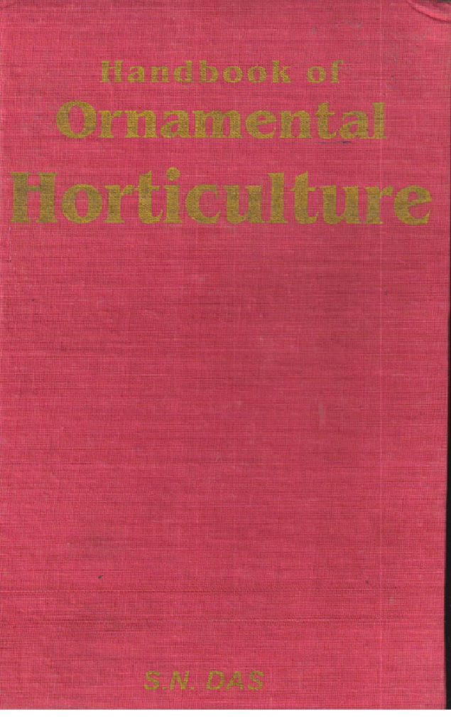 Handbook of Ornamental Horticulture - Page 1