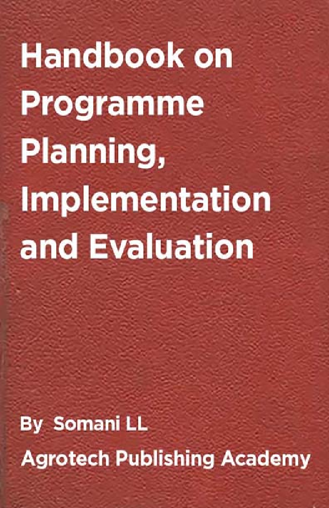 Handbook on Programme Planning, Implementation and Evaluation - Page 1