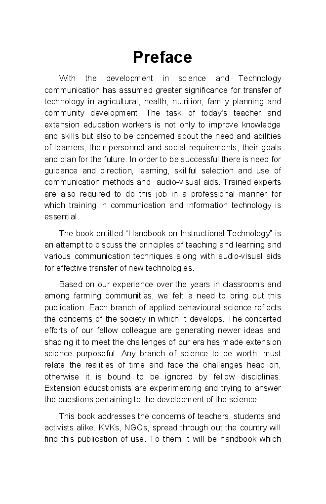 Handbook on Instructional Technology - Page 4