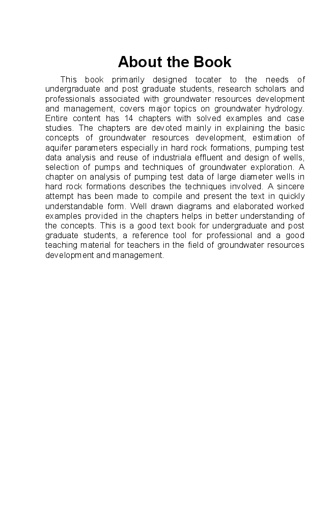 Ground Water Hydrology - Page 5