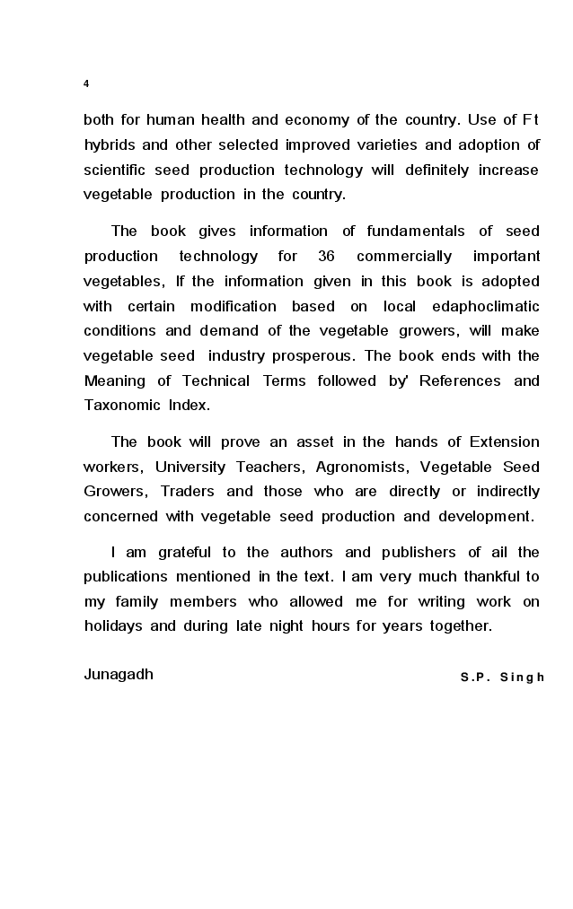 Seed Production of Commercial Vegetables - Page 5