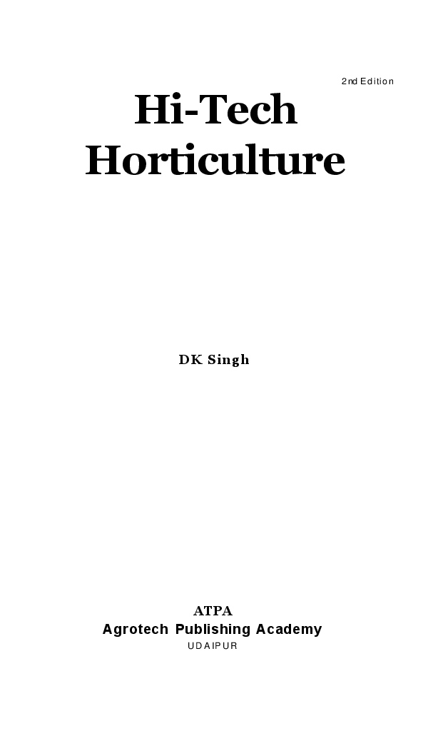 Hi- tech Horticulture - Page 2