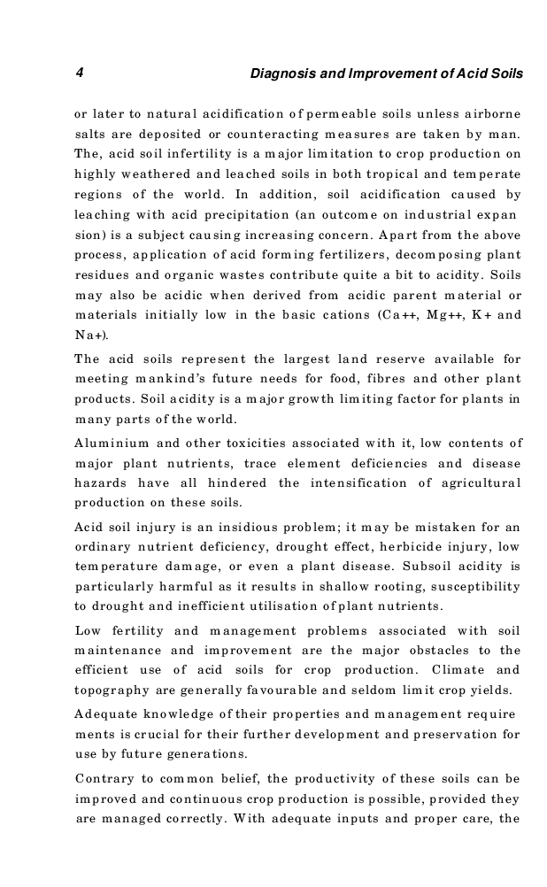 Diagnosis and Improvement of Acid Soils - Page 5