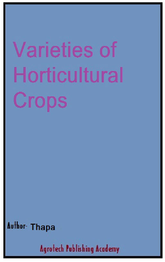 Varieties of Horticultural Crops - Page 1