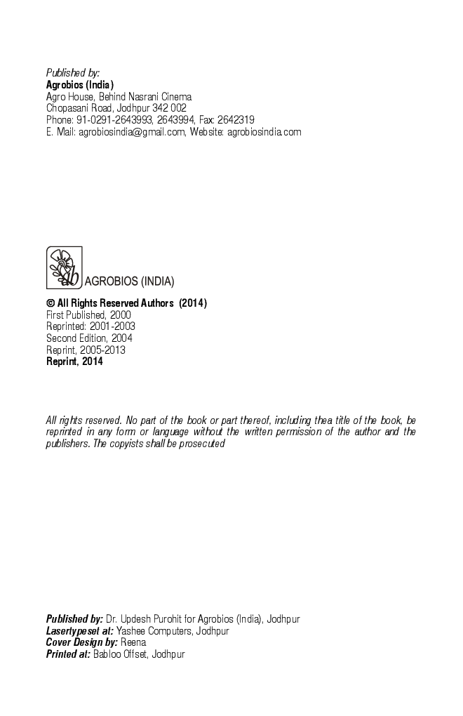 Principles and Practices of Agronomy - Page 5