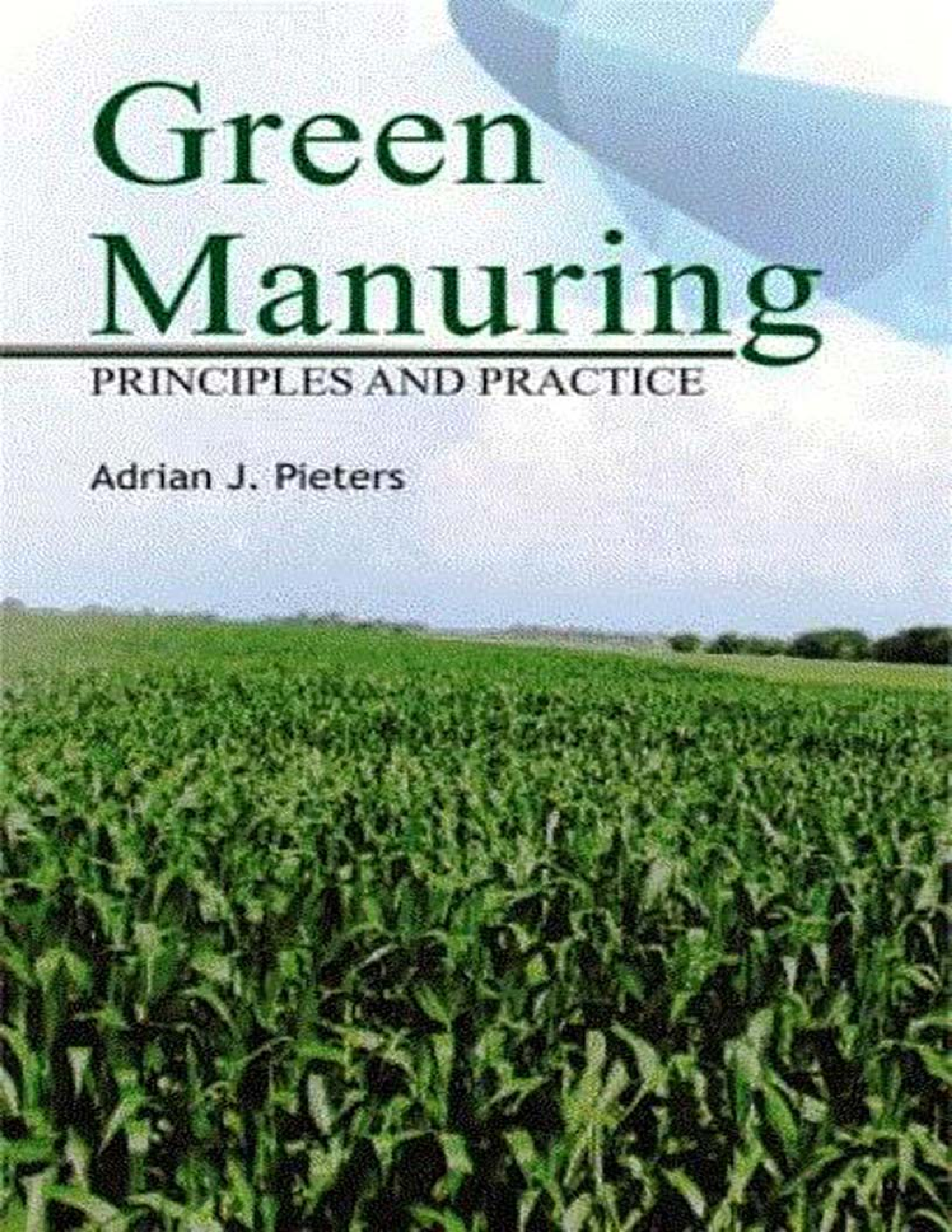 Green Manuring: Principle and Practice - Page 1