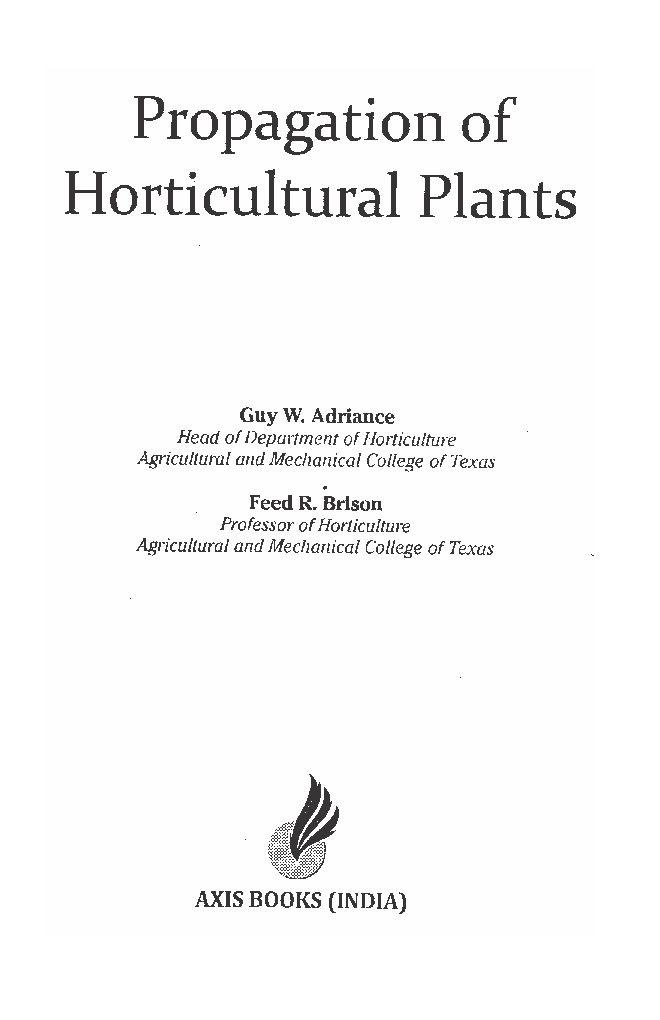 Propagation of Horticultural Plants - Page 2