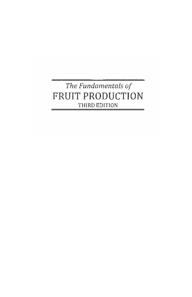 The Fundamentals of Fruit Production - Page 2