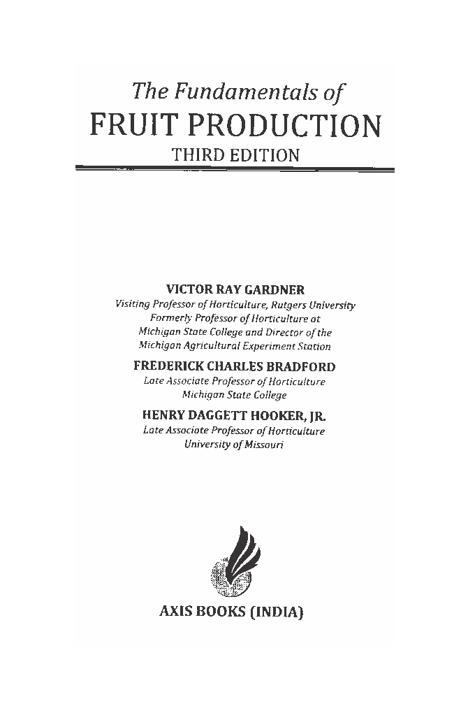 The Fundamentals of Fruit Production - Page 4