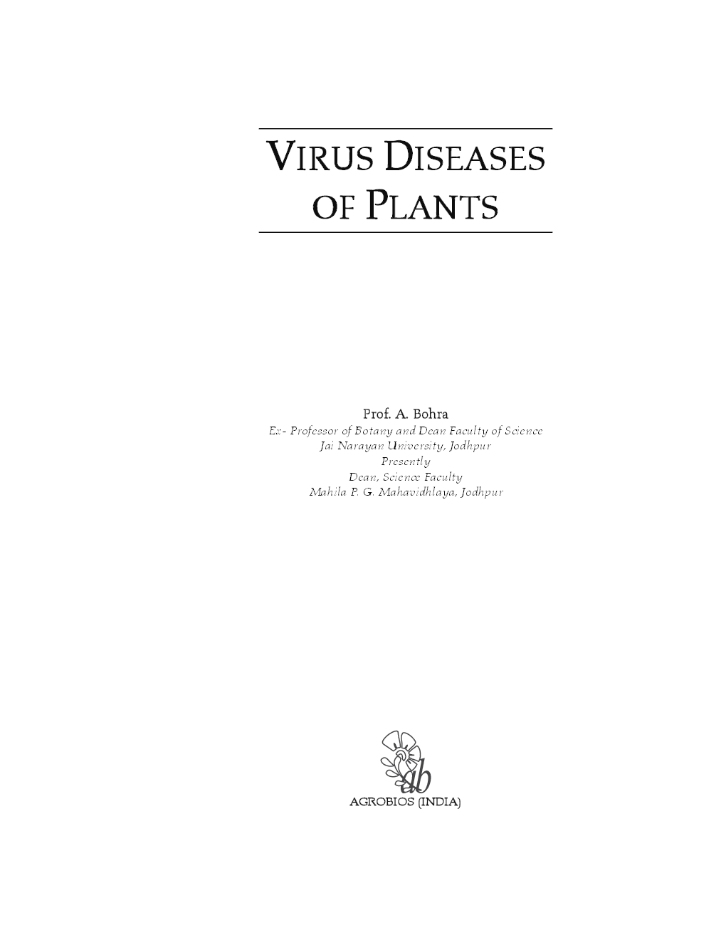 Virus Diseases of Plants - Page 2