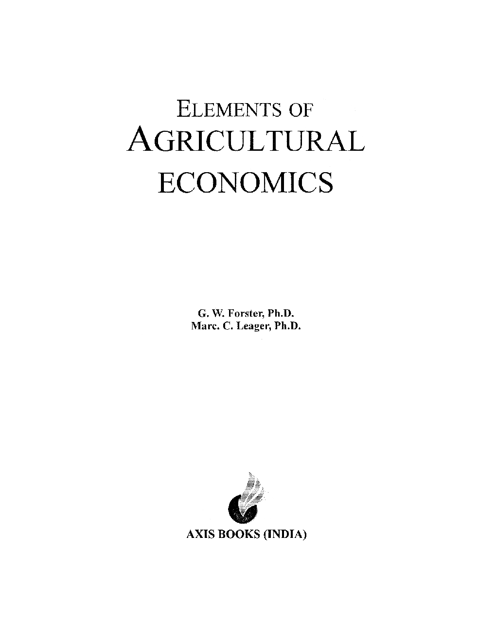 Principles of Agricultural Economics - Page 4