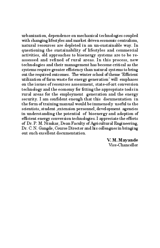 Handbook on Biofuels - Page 5