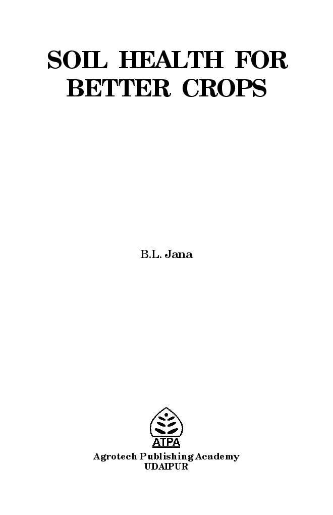 Soil Health for Better Crops - Page 2