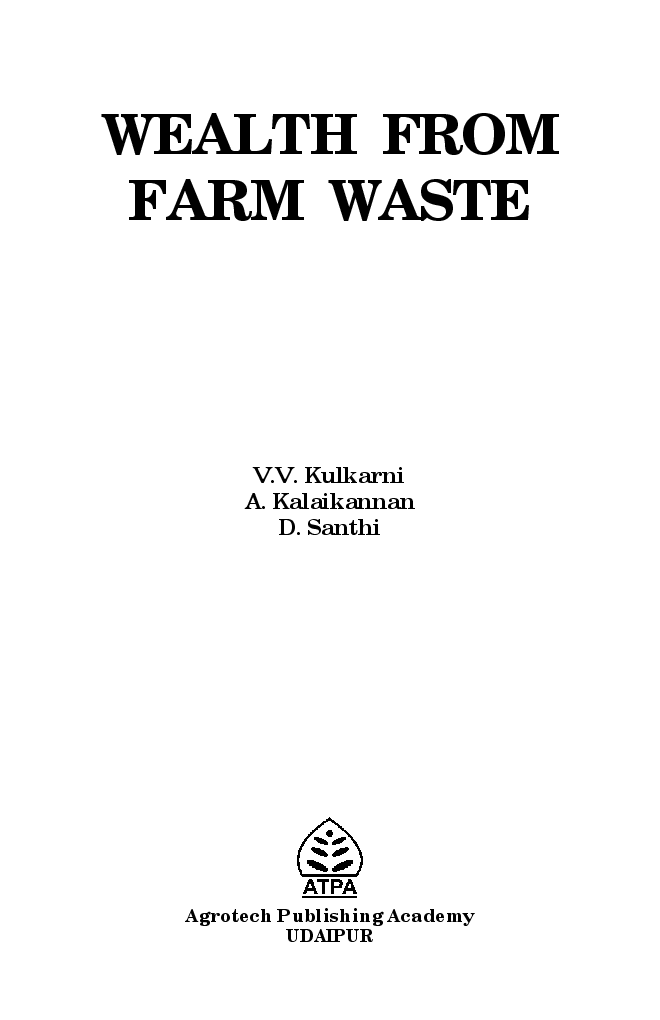 Wealth from Farm Waste - Page 2