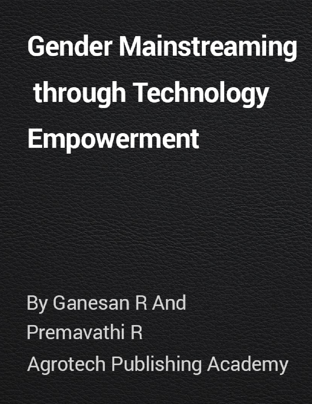 Gender Mainstreaming through Technology Empowerment - Page 1