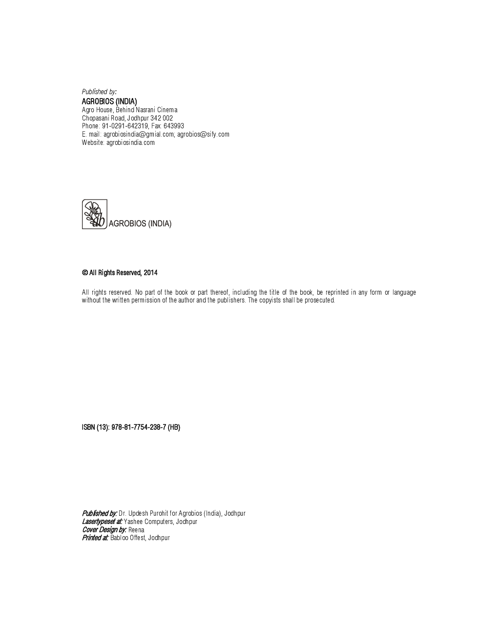 Principles of Horticulture (2nd Ed.) (HB) - Page 5