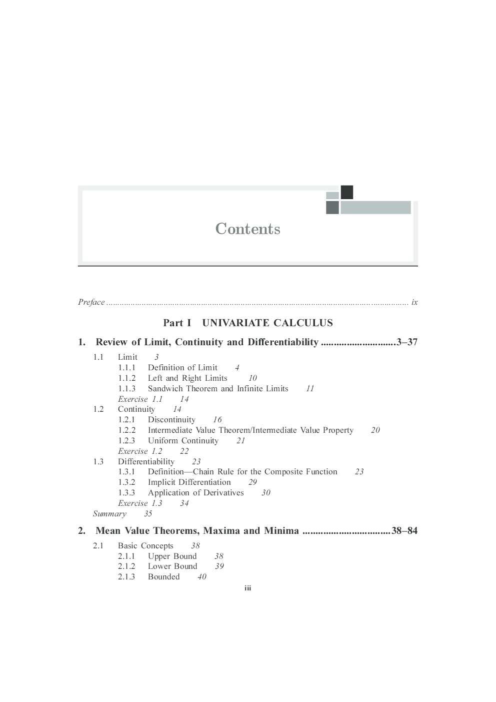 Engineering Mathematics : Volume 1 - Page 4