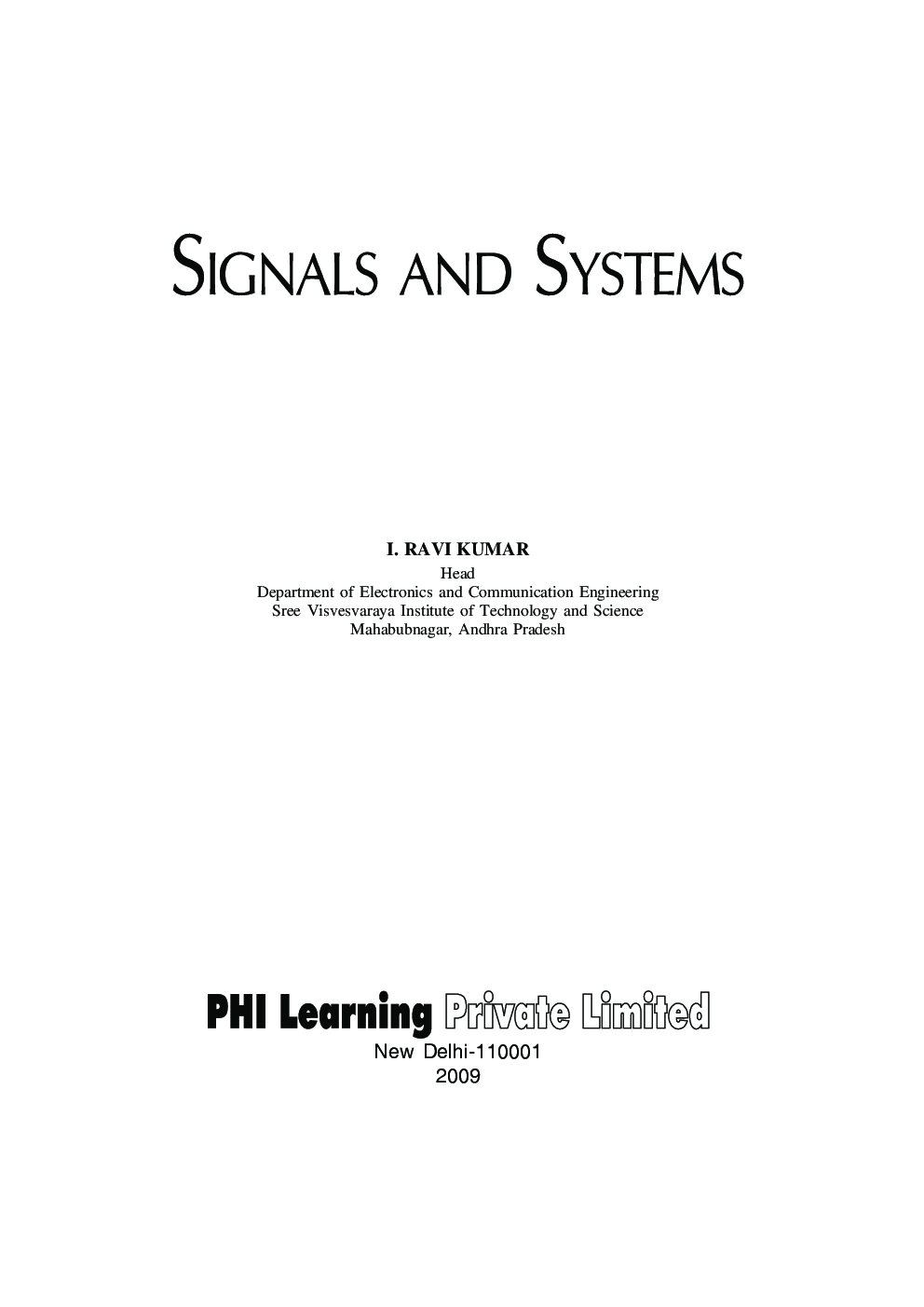 Signals And Systems - Page 3