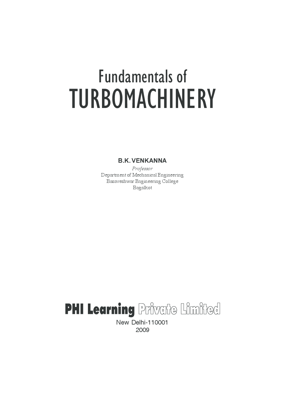 Fundamentals Of Turbomachinery - Page 3