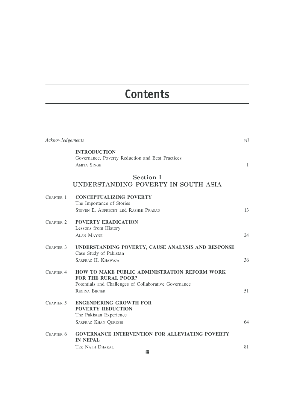 Governance And Poverty Reduction : Beyond The Cage Of Best Practices - Page 4