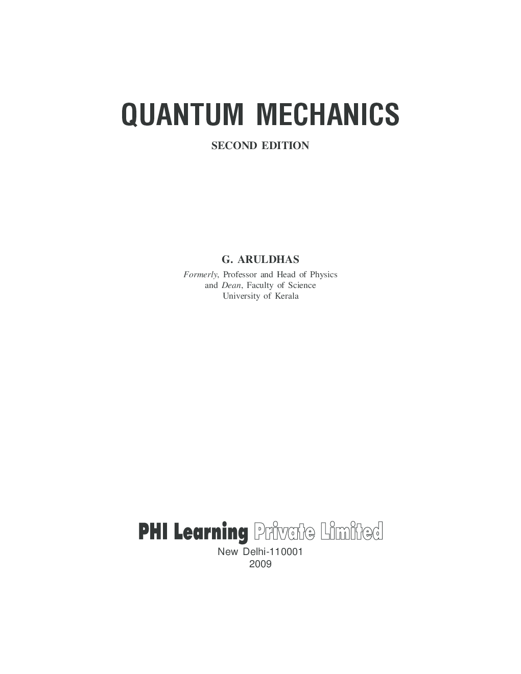 Quantum Mechanics - Page 2