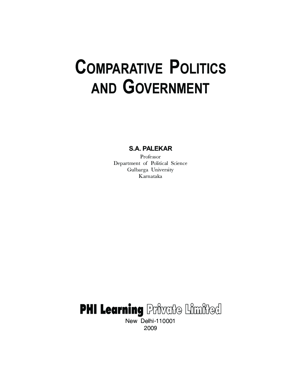 Comparative Politics And Government - Page 2