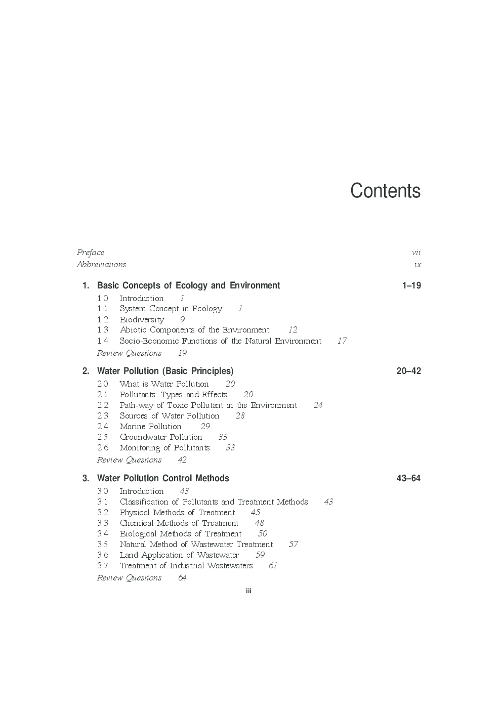Environmental Science : Principles And Practice - Page 4