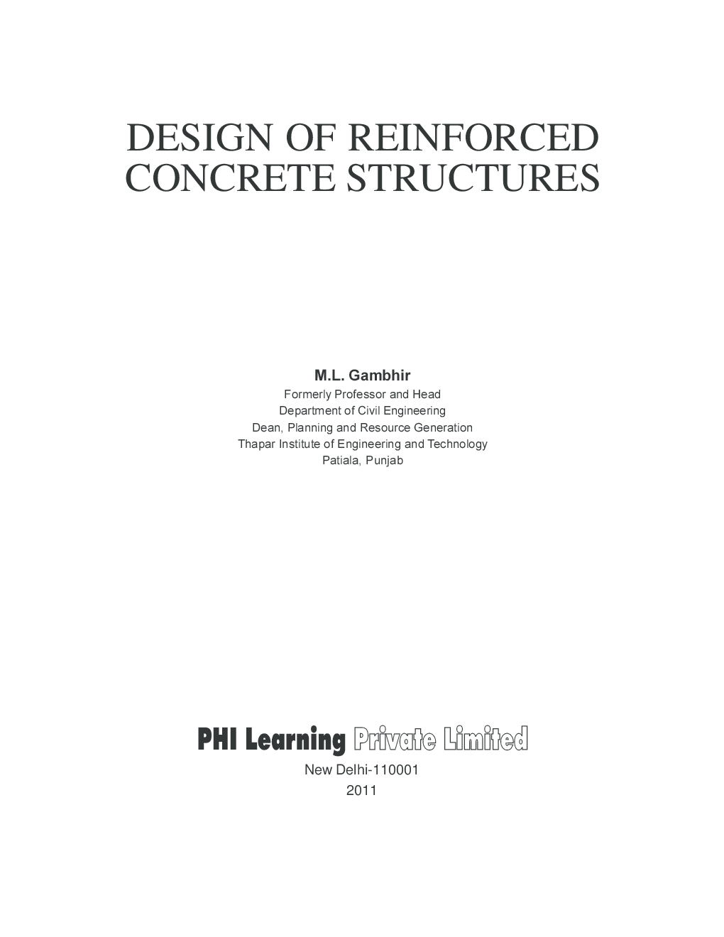 Design Of Reinforced Concrete Structures - Page 4