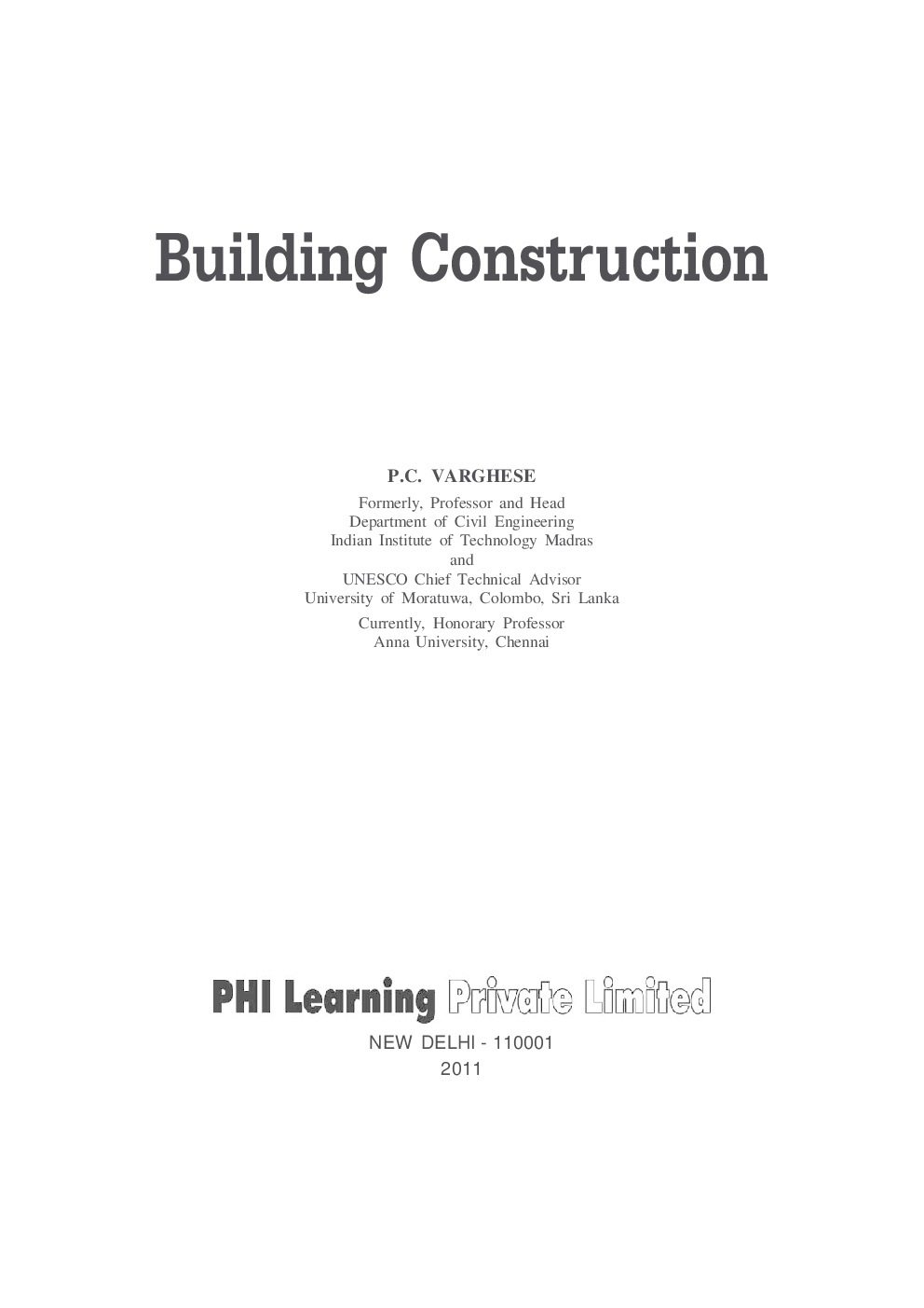 Building Construction - Page 2