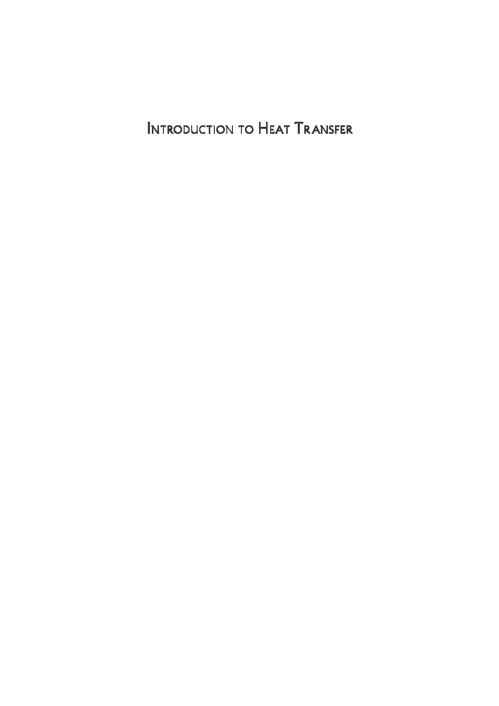 Introduction To Heat Transfer - Page 2
