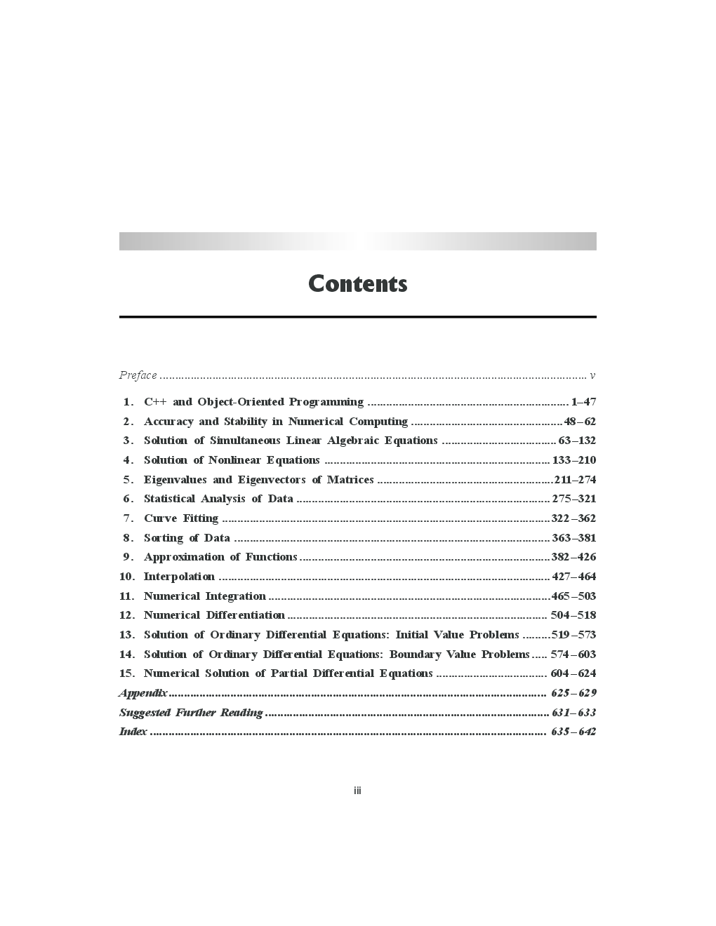 Numerical Methods With Computer Programs In C++ - Page 4
