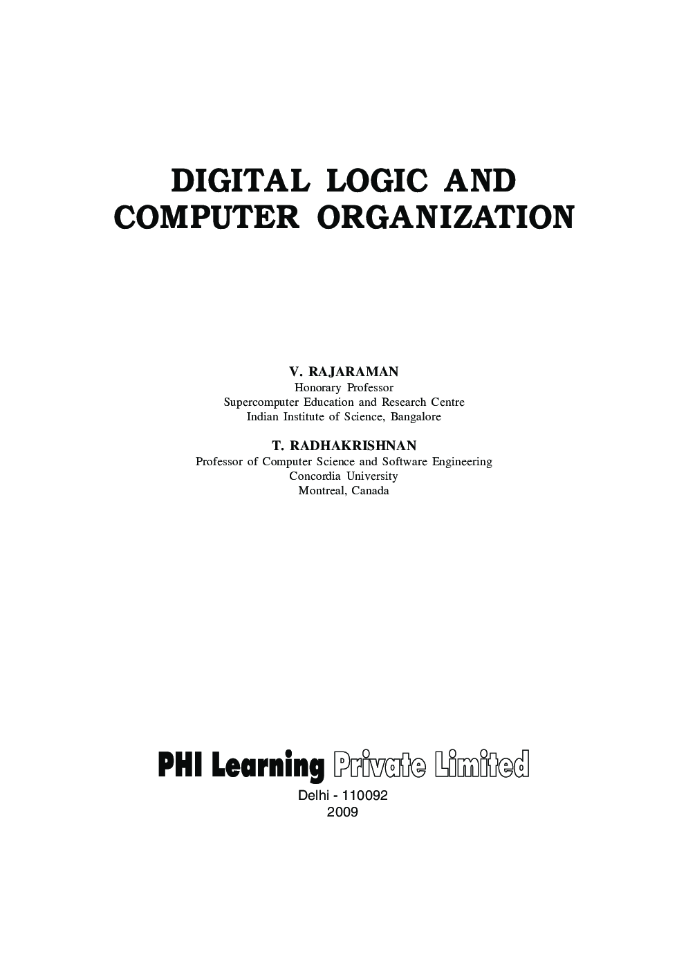 Digital Logic And Computer Organization - Page 2