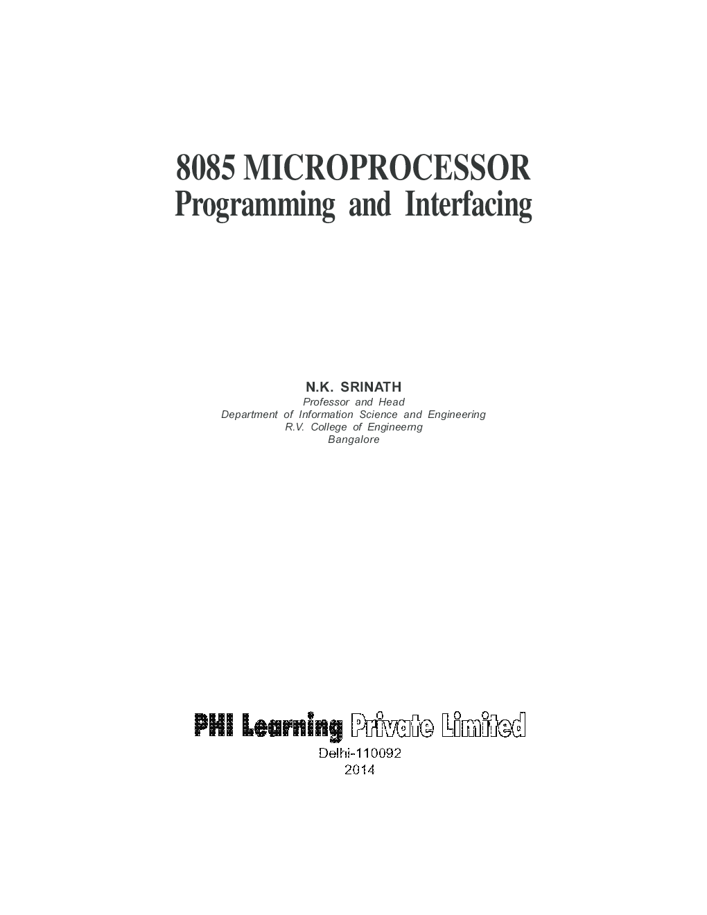 8085 Microprocessor : Programming And Interfacing - Page 4
