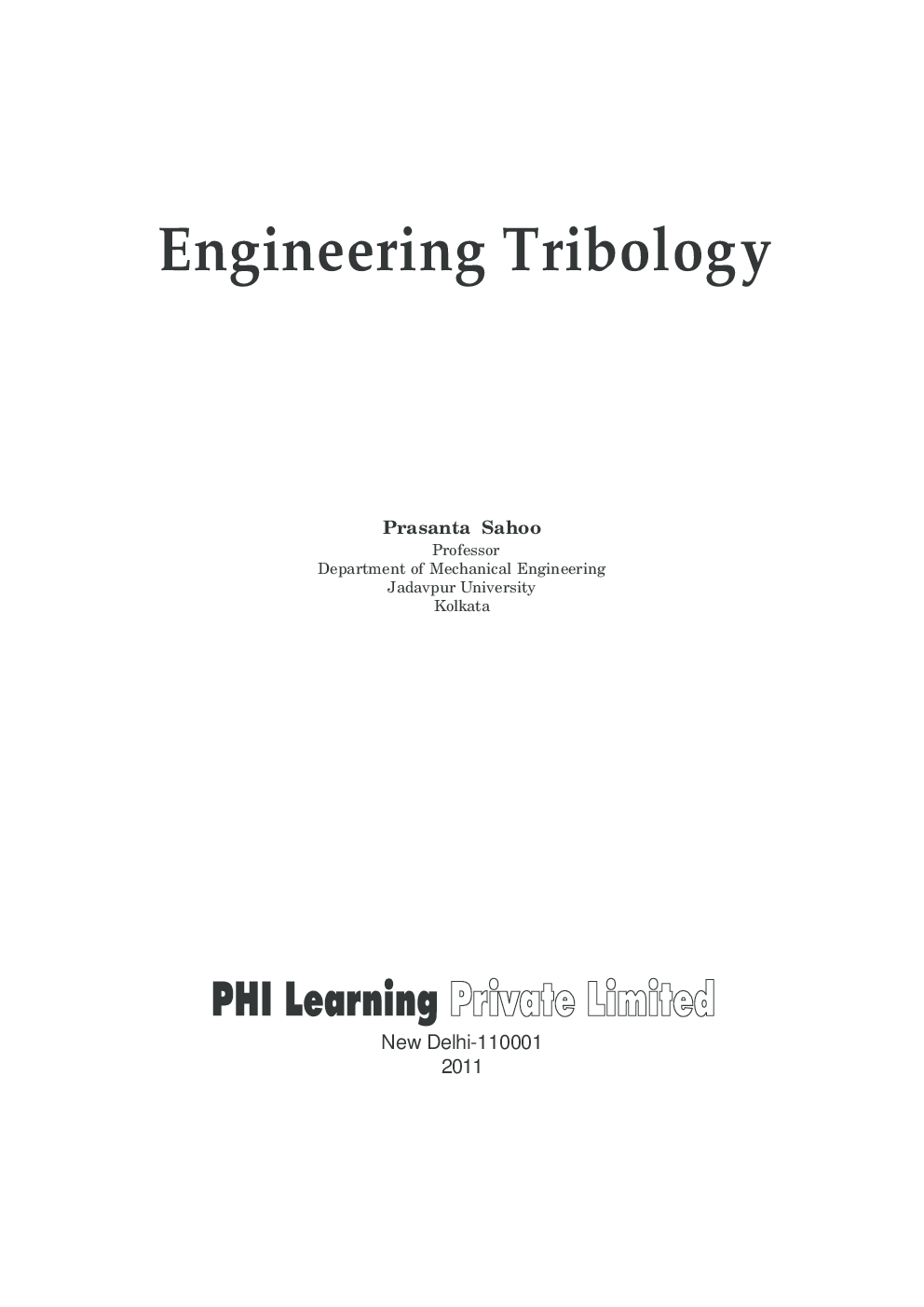 Engineering Tribology - Page 2