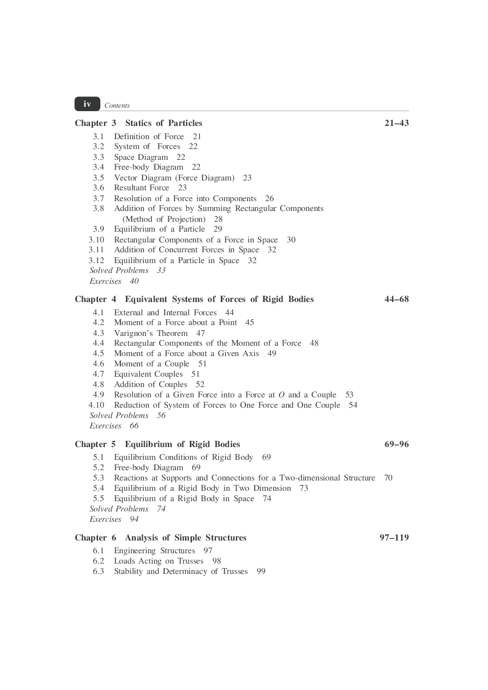 Mechanical Sciences : Engineering Mechanics And Strength Of Materials - Page 5