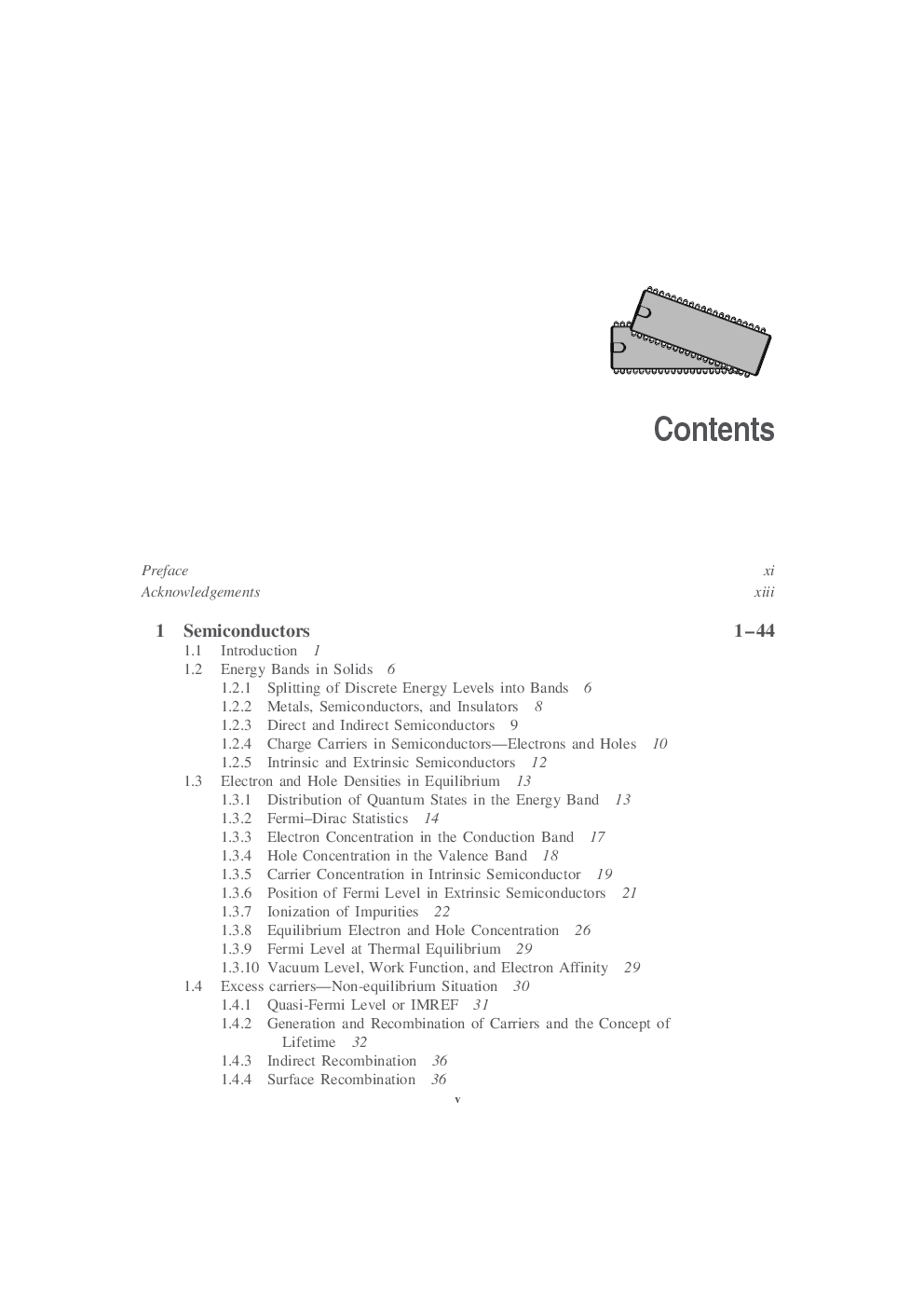 Semiconductor Devices: Modelling And Technology - Page 5