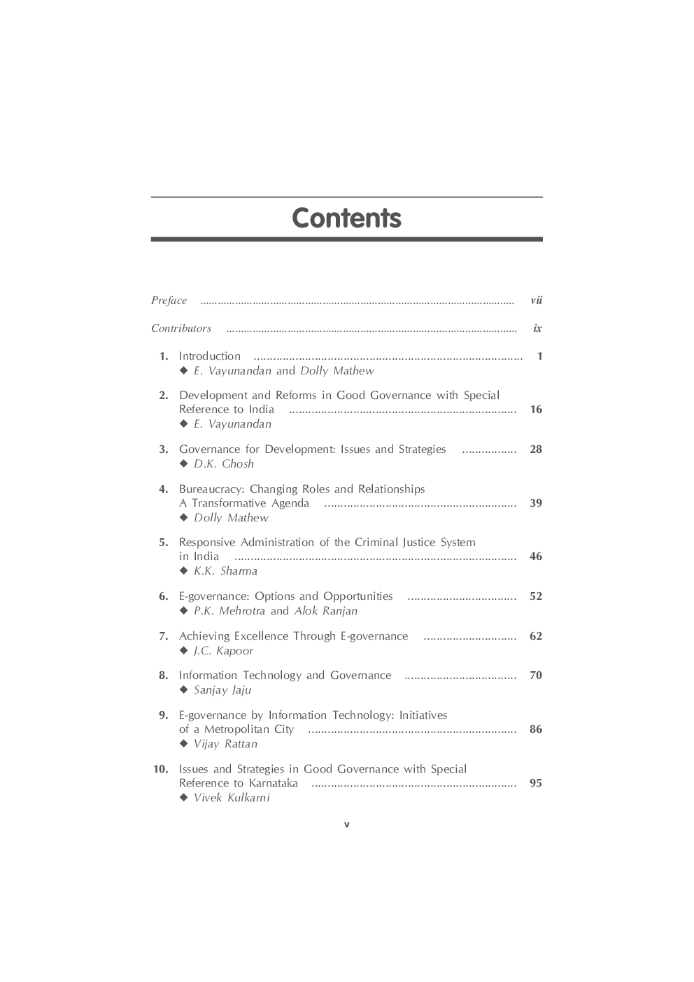 Good Governance: Initiatives In India - Page 5