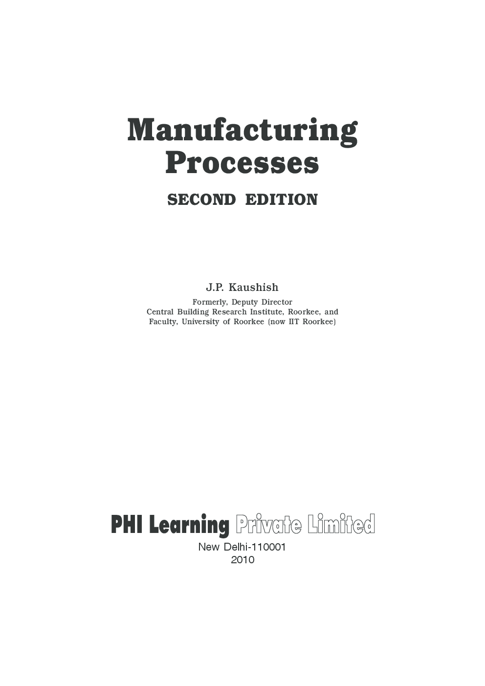 Manufacturing Processes - Page 2