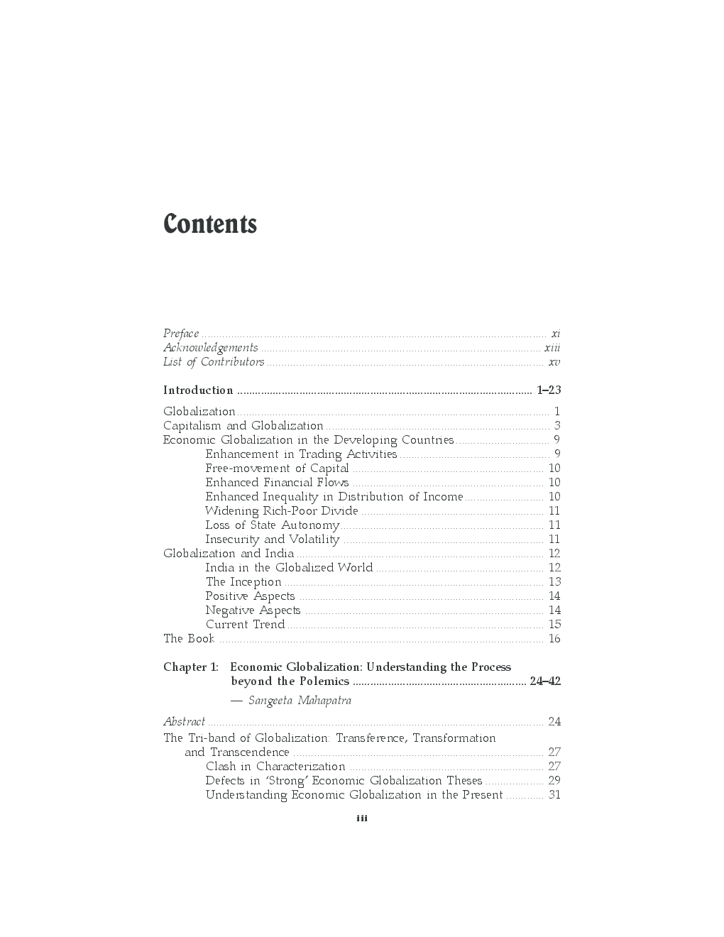 Globalization In India : New Frontiers And Emerging Challenges - Page 4