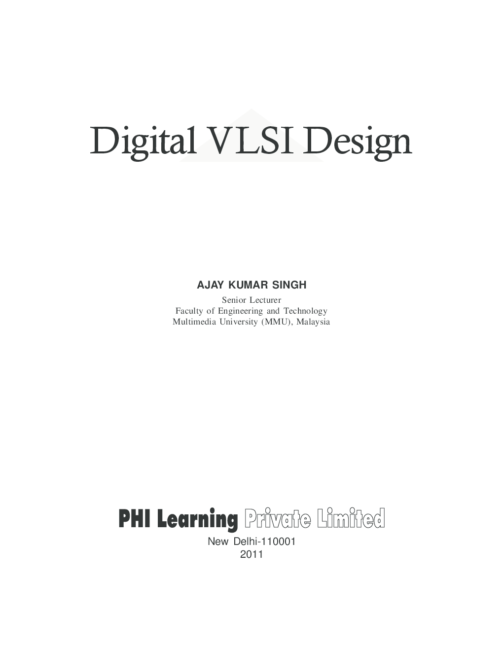 Digital VLSI Design - Page 2